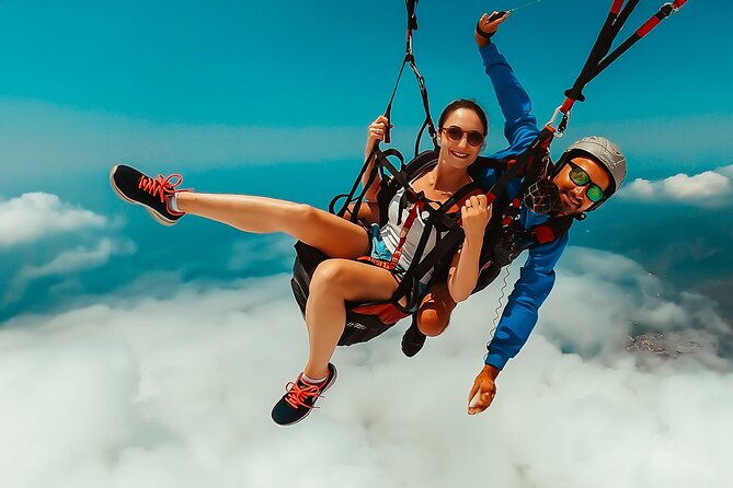 Oludeniz Paragliding in Fethiye Turkey - The take-off: what the first moments feel like