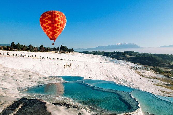Pamukkale: Hot Air Balloon Flight - Why Pamukkale looks different from a balloon