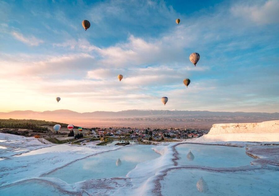 Pamukkale: Hot Air Balloon Flight with Flight Certificate - Safety, comfort, and the basket size