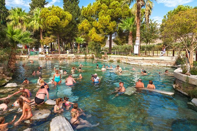 Pamukkale Small Group Guided Tour from Antalya incl. Lunch - Red Water adds color, but costs extra