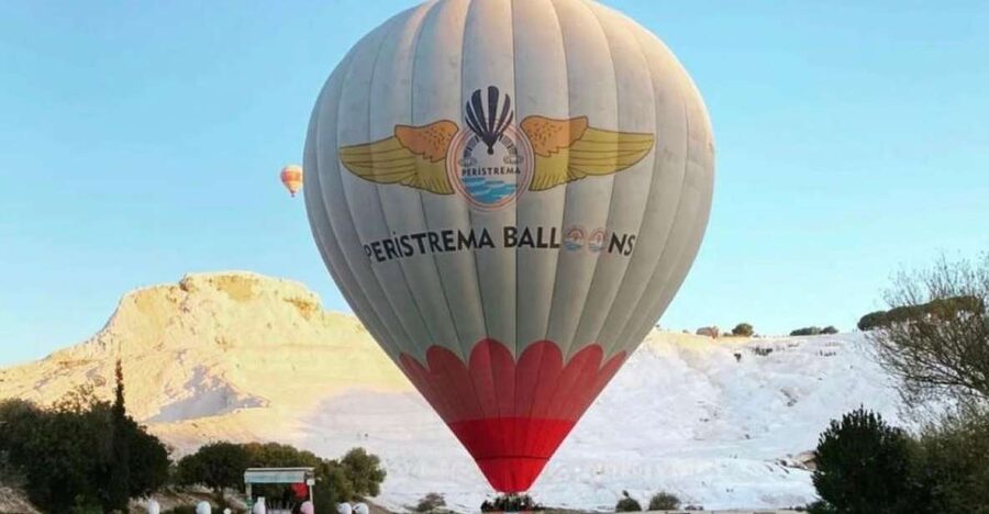 Pamukkale: Sunrise Hot Air Balloon Ride - The safety briefing before takeoff
