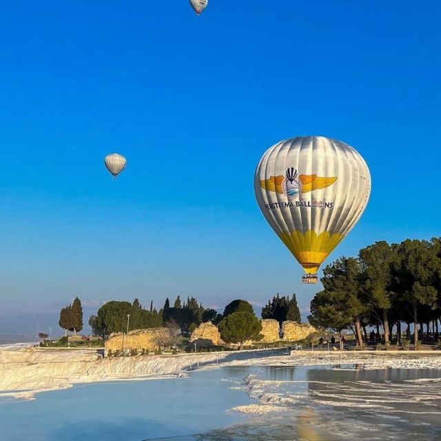 Pamukkale: Sunrise Hot Air Balloon Ride - From hotel lobby to the departure area