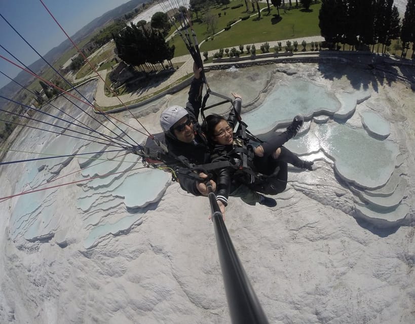 Pamukkale: Tandem Paragliding with Ancient Hierapolis Views - From your hotel to Dynamite Hill