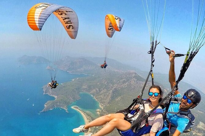 Paragliding Experience at the Peerless Cleopatra Beach - What the 15 to 20 minute flight feels like