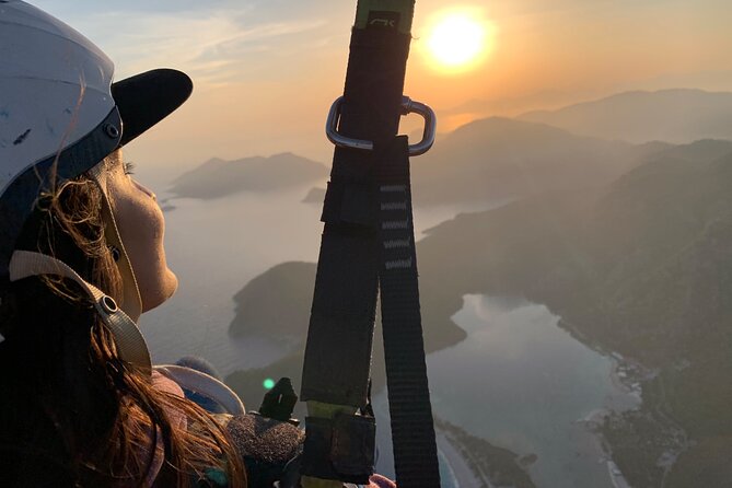 Paragliding In Fethiye Oludeniz, Turkey - Landing beside the office