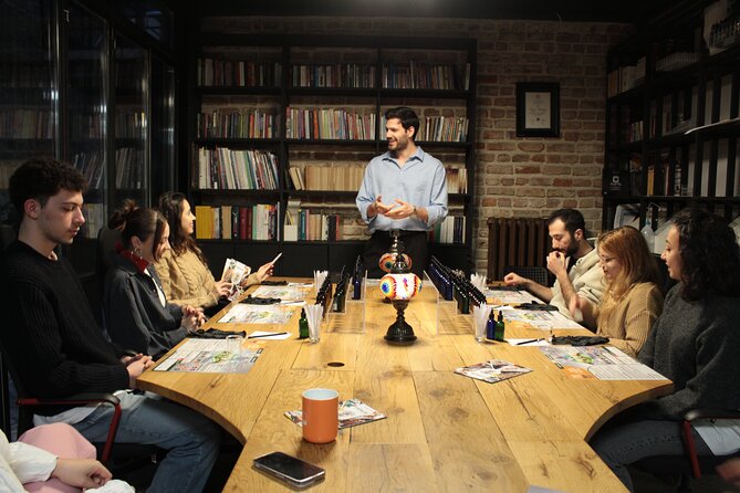 Perfume Making Workshop in a Stylish Galata Atelier in Istanbul - Mixing, swirling, and learning fragrance layering