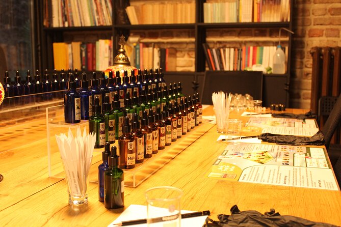 Perfume Making Workshop in a Stylish Galata Atelier in Istanbul - Turkish tea, Turkish delight, and a relaxed pause