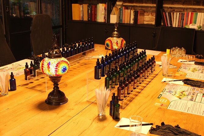 Perfume Making Workshop in a Stylish Galata Atelier in Istanbul - Choosing from 90 or more premium notes