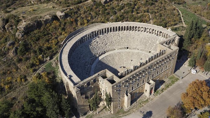 Perge Aspendos Aquaduct Side with Waterfall - Key points before you book