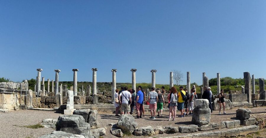 Perge, Aspendos & city of Side Full-Day Tour from Antalya - Kurşunlu Waterfall cools down the afternoon