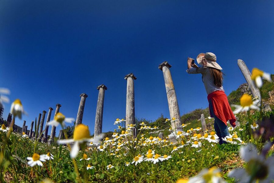 Perge, Aspendos & city of Side Full-Day Tour from Antalya - Transport, group size, and the long road