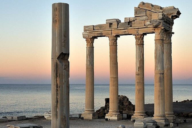 Perge Aspendos Side the Historical sites of Antalya - Perge: start among the broad Roman remains