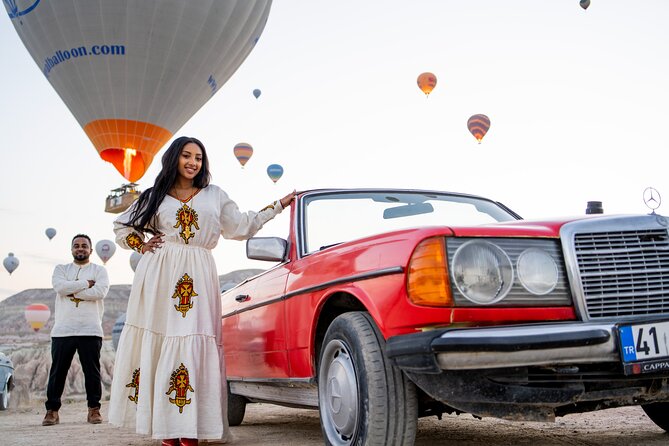 Photoshoot Experience in Cappadocia with Flying Dress - The flying dress, fittings, and what to wear