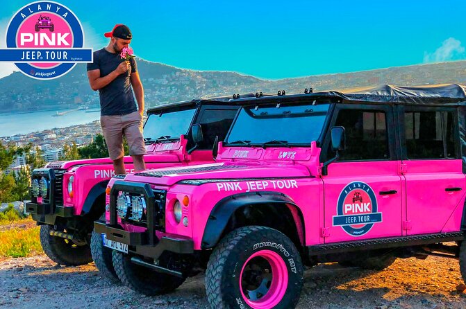 PINK JEEP TOUR - Alanya Jeep Safari - Dimcay: Cold Water and a Riverside Lunch