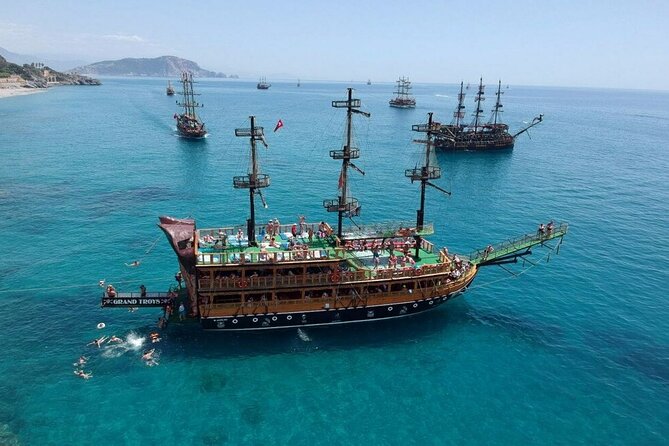 Pirate Boat Tour With Foam Party in Alanya - Key points before you book