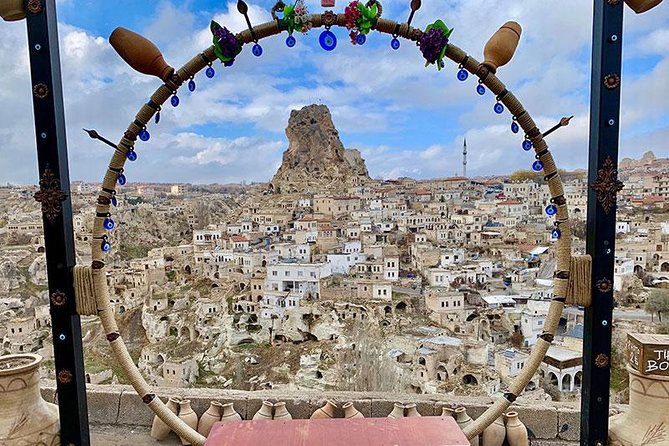 Private Day Trip to Cappadocia from Istanbul - Uchisar Castle and Pigeon Valley: the first views