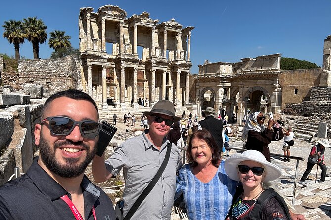 PRIVATE EPHESUS TOUR FOR CRUISERS: On-time Return and Skip-Line - Kusadasi views, Pigeon Island, and the ride back