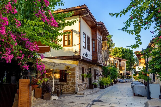 Private Guided Antalya City Tour - Upper Düden Waterfalls: cool air, trees, and an extra fee