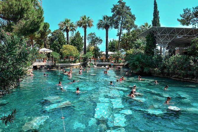private pamukkale tour for family or group up to 12 people - Cleopatra Pool and the important closure notice