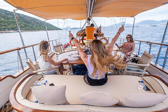 Private Sunset Boat Tour in Bodrum With Dinner - Karaada gives the evening its first pause