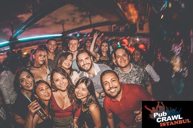 Pub Crawl Istanbul / Rooftop Clubs & Party Bus - What You Get for $30.23