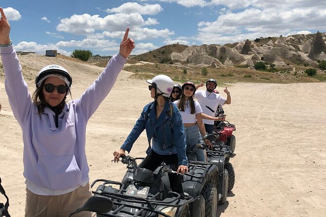 Quad ATV Cappadocia 2 hours Guided Tour from Goreme - Getting comfortable on the ATV