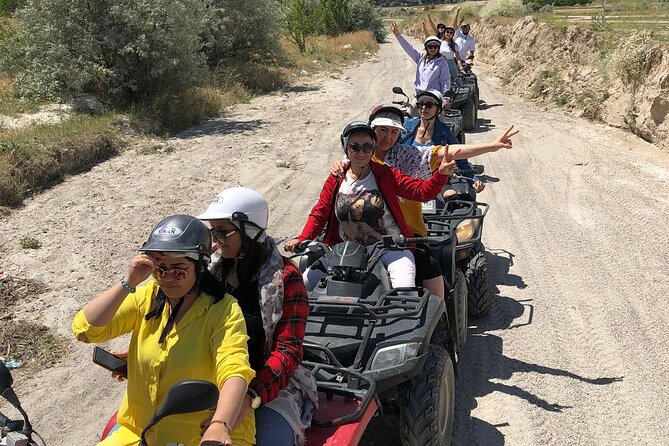 Quad ATV Cappadocia 2 hours Guided Tour from Goreme - Dust, clothing, and safety details