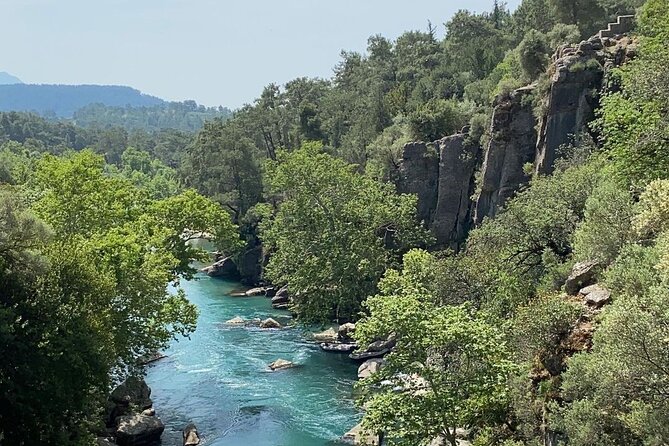 Rafting In Antalya - Book White Water Rafting Trips - On the river: calm water, rapids, and canyon views