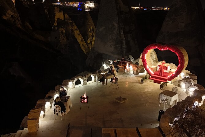 Romantic Cappadocia Sunset Dinner and Wine - From your hotel to Anatelein Boutique Cave Hotel