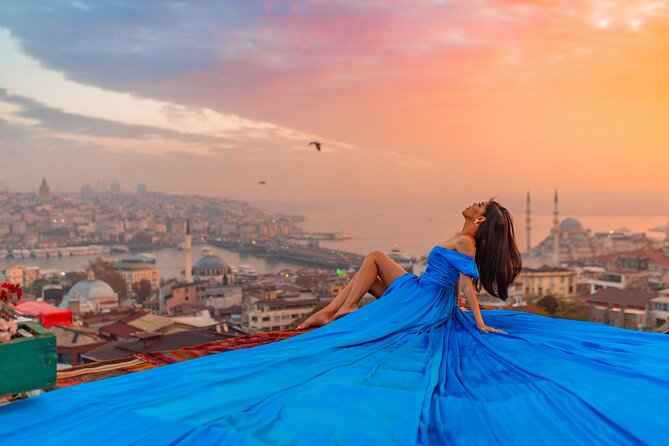 Rooftop Flying Dress Photo Shoot in Istanbul - Choosing a flying dress and accessories