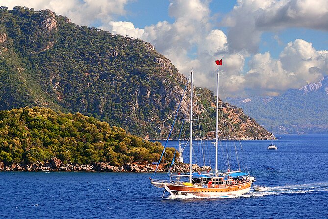 Sail Turkey: Gulet cruise Fethiye to Olympos - Day one: from Fethiye Harbour to St. Nicholas Island