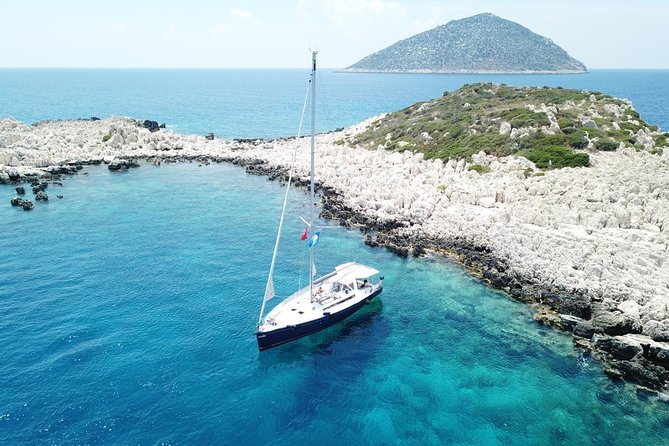 Sailing Day Tour with skipper and private chef in Kas Islands - Pigeon Island and the final swim