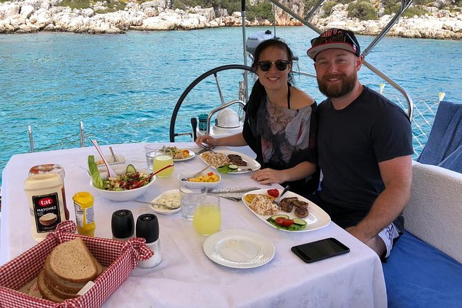 Sailing Day Tour with skipper and private chef in Kas Islands - Food and hospitality are central to the value
