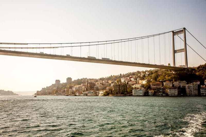 Sailing Through Culture Bosphorus and Spice Bazaar Tour - Following the Byzantine City Walls