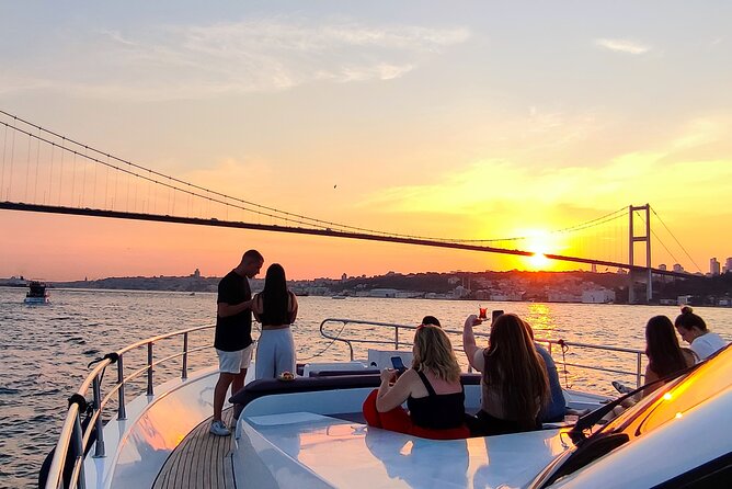 Scenic Bosphorus Sunset Cruise – 2.5 Hours of Luxury & Views - Food, drinks, and comfort onboard