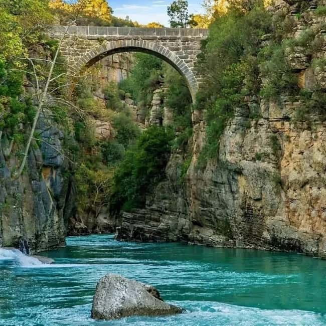 Side/Antalya: Canyon Rafting, Buggy or Quad, & Zipline Tour - Ziplining over the canyon area