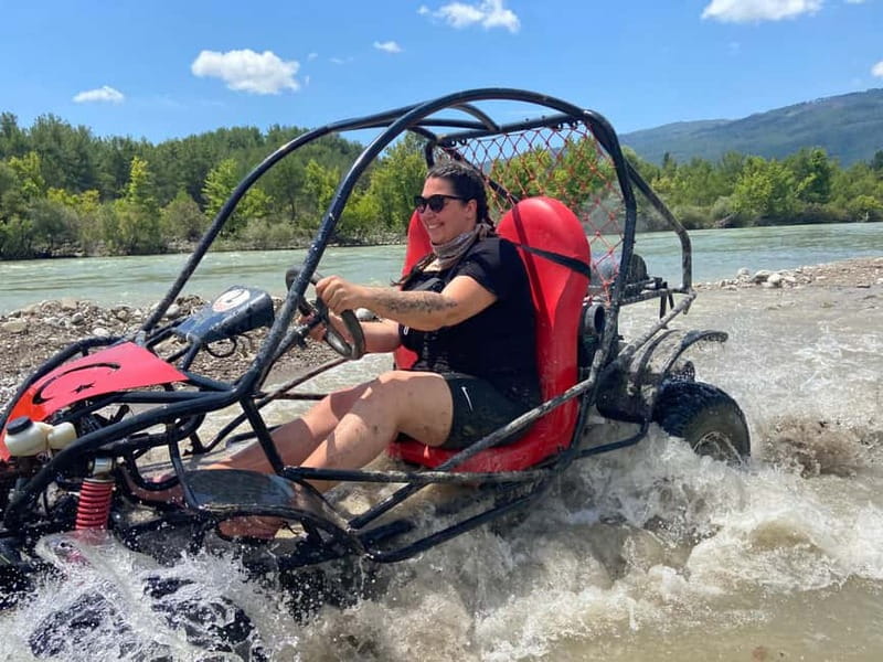 Side/Antalya: Canyon Rafting, Buggy or Quad, & Zipline Tour - The 1.5-hour coach ride from the resorts