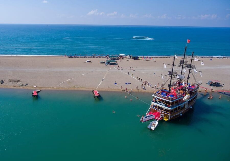 Side: Dolphin Island Boat Trip with Lunch & Unlimited Drinks - Music, dancing, and the foam party