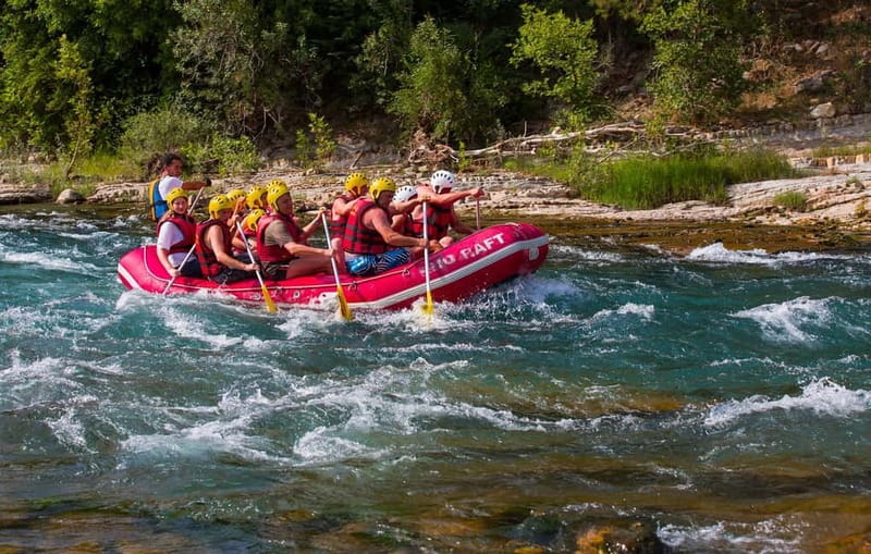 Side: Koprulu Canyon Whitewater Rafting with Lunch - Lunch Beside the River