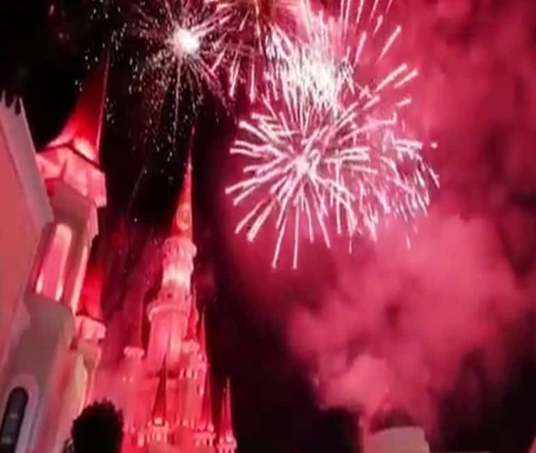 Side: Night Shows at The Land Of Legends with Transfer - Laser, light, water, and live performances