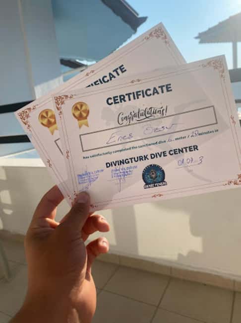 Side: Scuba Diving & Under Water Museum with Hotel Transfer - Meeting the boat at Side Deniz Feneri
