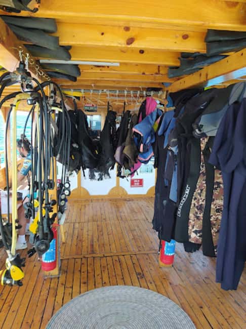 Side: Scuba Diving & Under Water Museum with Hotel Transfer - Two underwater sessions at spots chosen that day