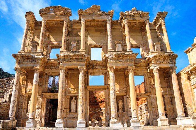 SKIP-THE-LINE: Group & Private Ephesus Tour ENTRY FEE & LUNCH - Ephesus’s marble streets and the Library of Celsus