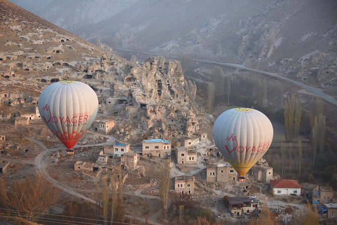 Soganli Valley Hot Air Balloon Ride at Sunrise - The landing and champagne toast