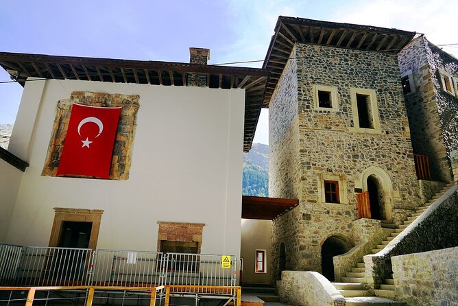 Sumela Monastery, Zigana and Hamsiköy Village Tour - St. Barbara Chapel and the first view of Sümela