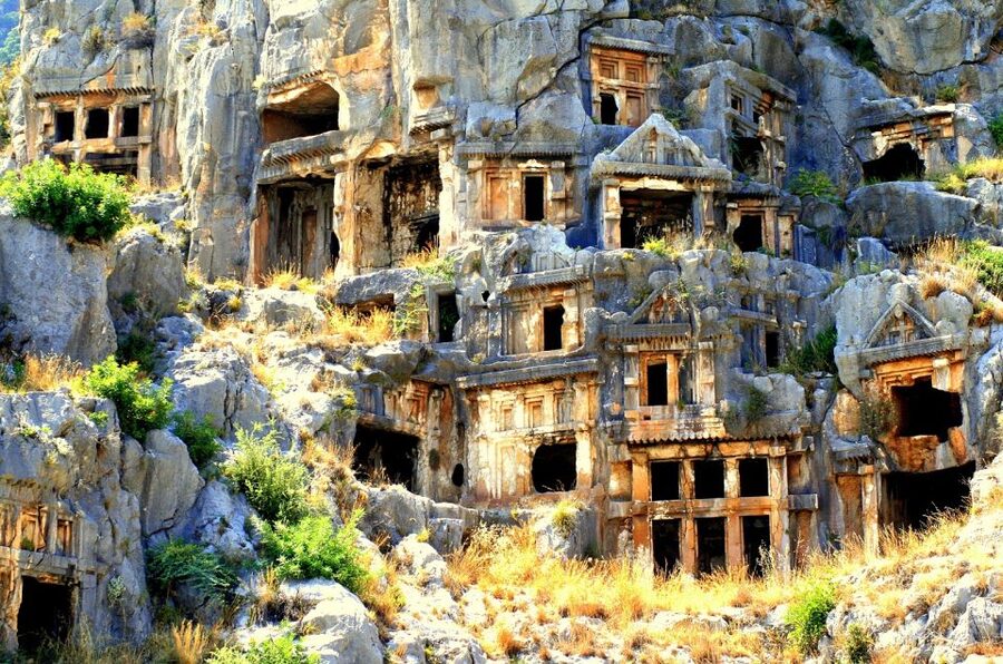Sunken City Kekova, Demre & Myra Day Tour - Teimiussa and the Lycian necropolis