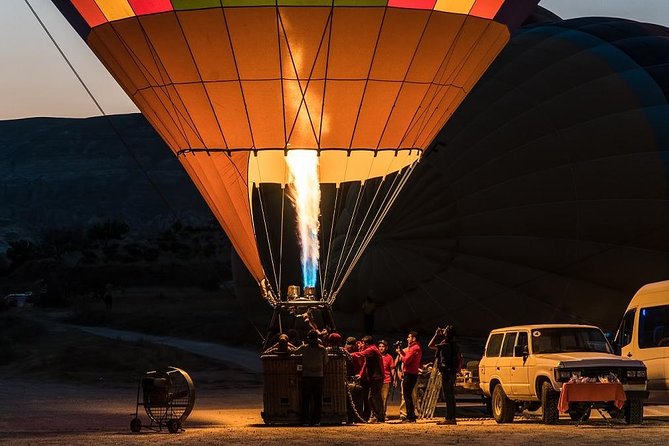 Sunrise Hot Air Balloon Flight Over Göreme & Fairy Chimneys - Landing, certificate, and the glass of champagne