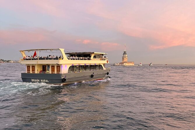 Sunset Cruise with Stop along Asia: Discover Istanbul's Bosphorus - Setting off near Galata Bridge
