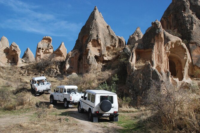 Sunset Jeep Safari in Cappadocia - Goreme pickup sets the afternoon in motion