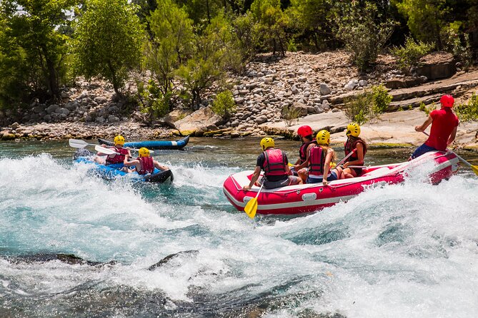 Super Combo Rafting, Jeep Safari, Quad, Buggy & Zipline f/Antalya - Zipline and lunch in the middle of the action